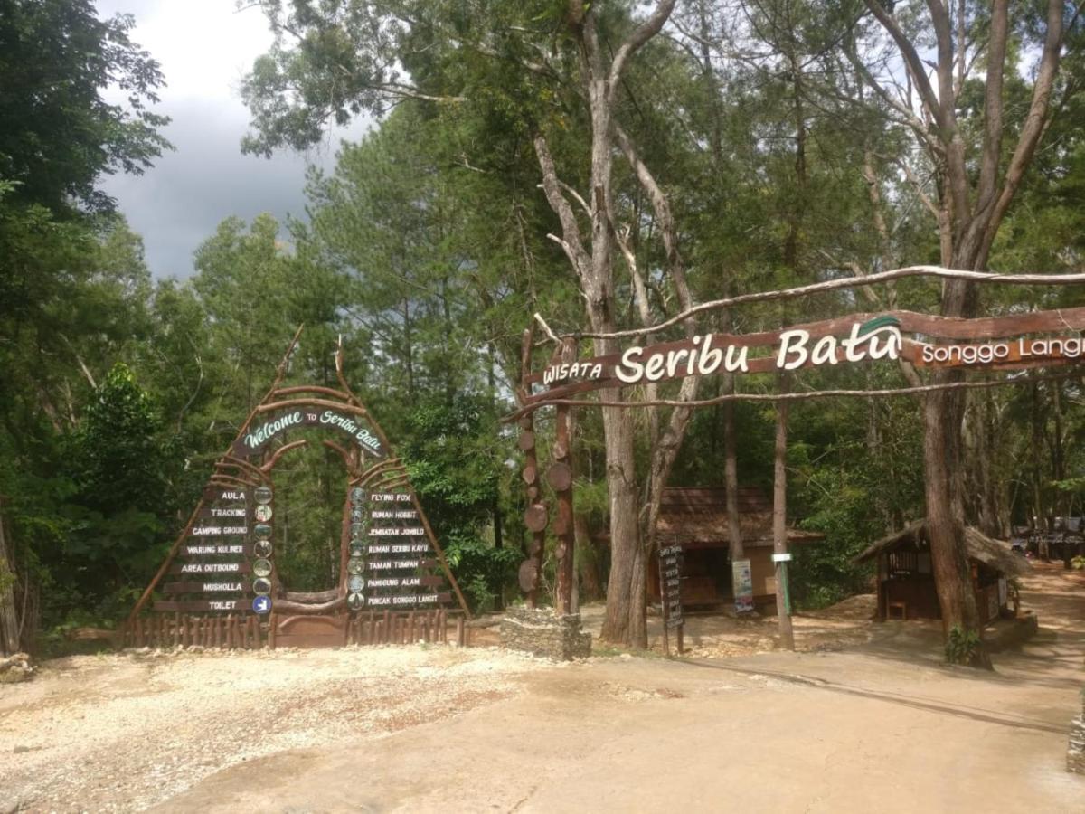 Seribu Batu Songgo Langit Resort & Camp Bantul Esterno foto